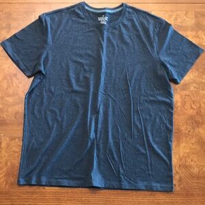 🌻2/$25🌻New without Tags Denver Hayes 100% Cotton T-Shirt -Dark Blue Heather  XXL